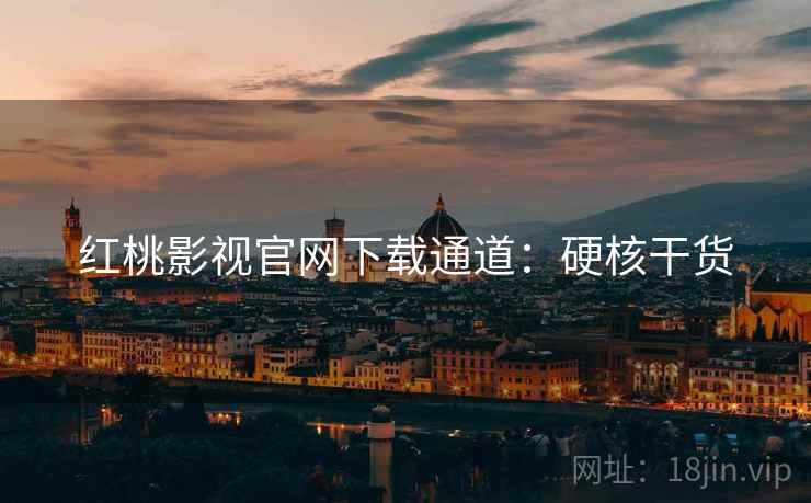 红桃影视官网下载通道：硬核干货