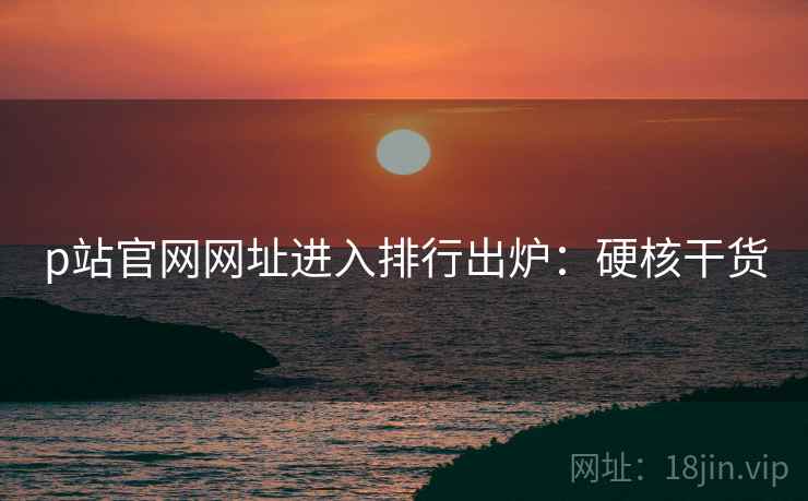 p站官网网址进入排行出炉：硬核干货