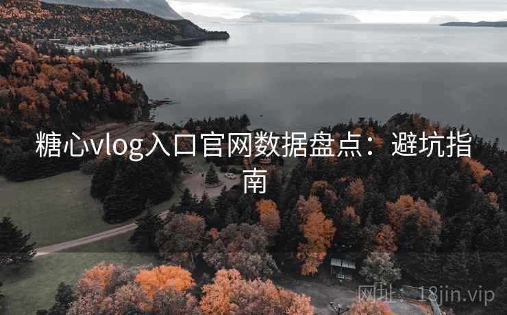 糖心vlog入口官网数据盘点：避坑指南